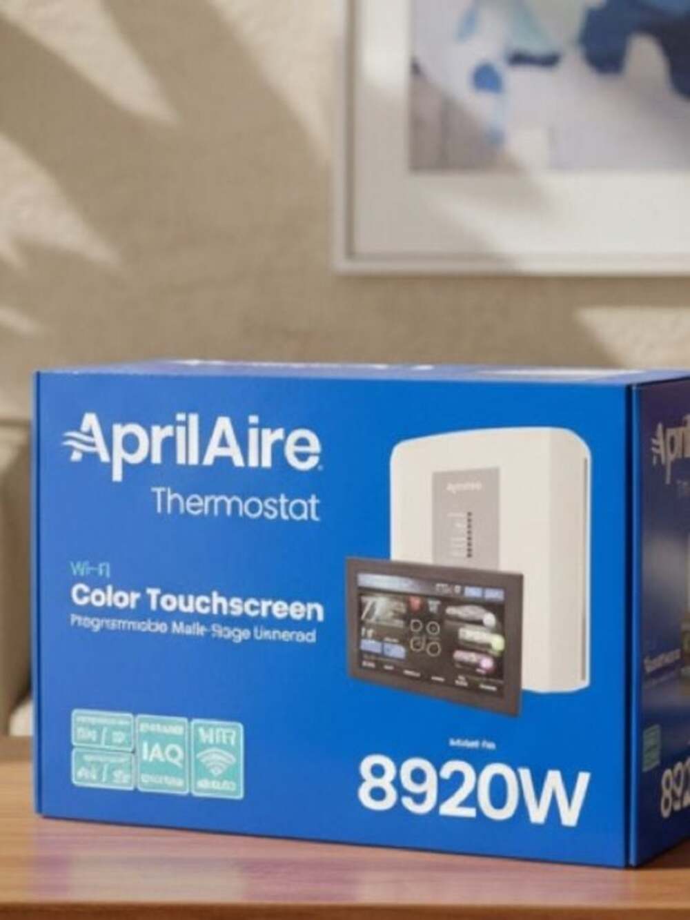 AprilAire 8920W Color Touchscreen Thermostat
